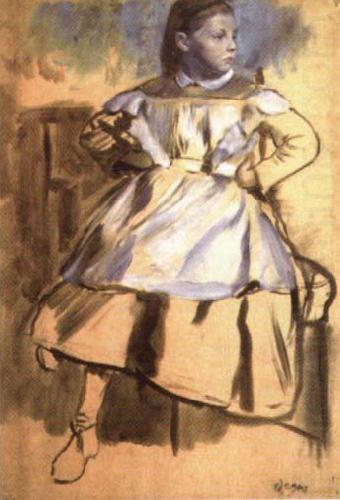 Edgar Degas Giulia Bellelli,Study for The Bellelli family china oil painting image
